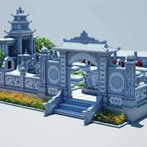 Phối cảnh khu lăng mộ - PC6