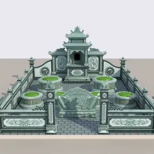 Phối cảnh khu lăng mộ - PC11