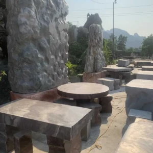 Bàn ghế đá - BGD1