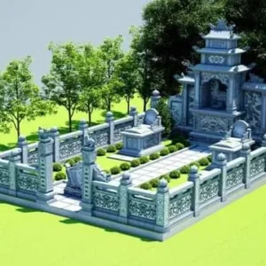 Phối cảnh khu lăng mộ - PC13